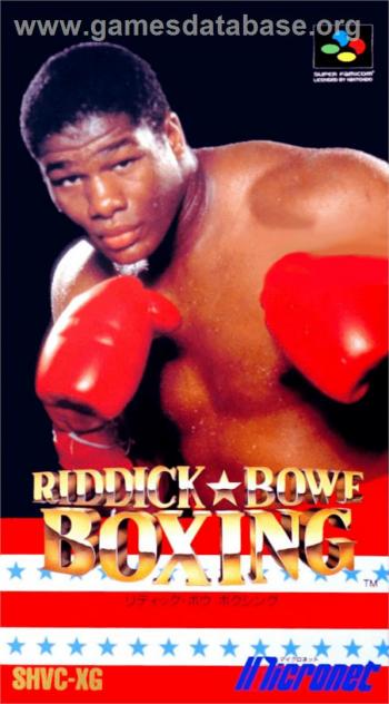 Cover Riddick Bowe Boxing for Super Nintendo